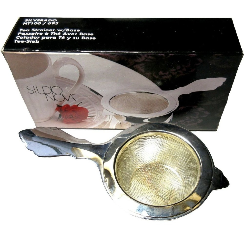 Tea Strainer w/ Base Studio Nova Silverado HT100/695